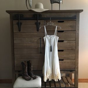 Free People Viscous Convertible Slip Dress Skirt